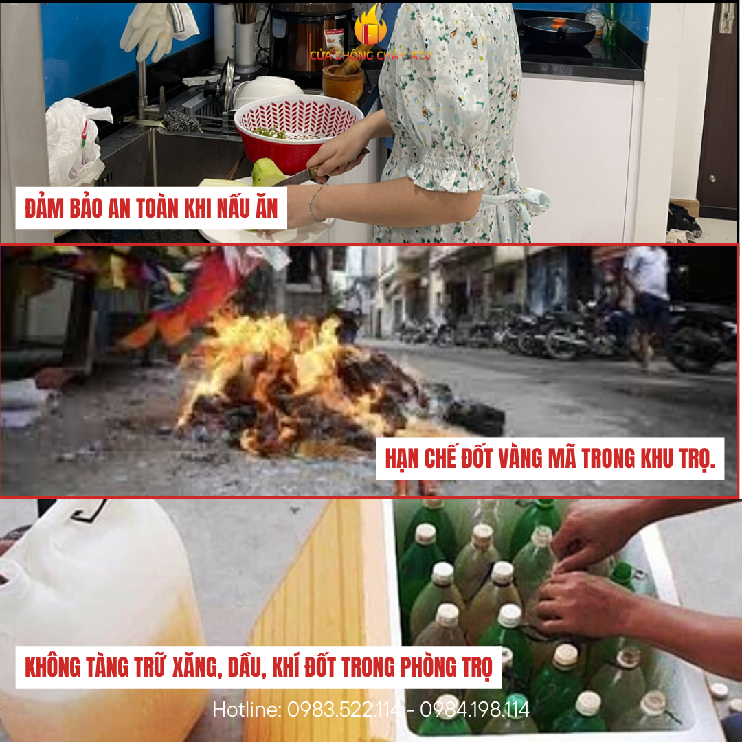 Kiểm soát tốt nguồn điẹn và nguồn nhiệt